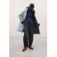 manteau femme  ecoalf baru reversible jacket woman