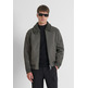 cazadora homme  antony morato coat regular fit in knit faux