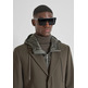 cazadora homme  antony morato coat regular fit in viscose bl