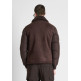 cazadora homme  antony morato coat regular fit knit faux fur