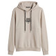 sweat-shirt homme  antony morato hoodie relaxed fit in interloc
