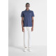 t-shirt homme  antony morato pôle regular fit in mercerized