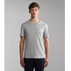t-shirt homme napapijri salis c ss 1 med grey mel