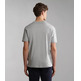 t-shirt homme napapijri salis c ss 1 med grey mel