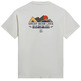 t-shirt homme  napapijri s-tahi white whisper