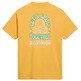 t-shirt homme  napapijri s-boyd yellow kumquat
