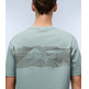 t-shirt homme napapijri s-vanni ss g1x green mil g1x