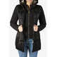 manteau femme yeszee cappotto donna trapuntato con
