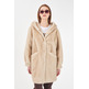 manteau femme  yes zee cappotto donna con cappuccio