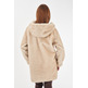 manteau femme  yes zee cappotto donna con cappuccio
