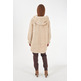 manteau femme  yes zee cappotto donna con cappuccio