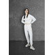 pantalon femme  yeszee pantalone donna in felpa, rib