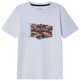 t-shirt garçon  pepe jeans union jack tee