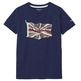 t-shirt garçon  pepe jeans flag logo jr s/s n