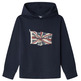 sweat-shirt garçon  pepe jeans union jack hoodie