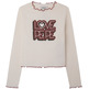 t-shirt fille  pepe jeans belove