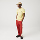 pôle slim fit en petit piqué uni homme lacoste