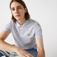pôle en coton chiné avec bandes siglées homme lacoste