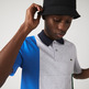 pôle en coton stretch color-block homme lacoste