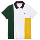 pôle en coton stretch color-block homme lacoste