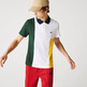 pôle en coton stretch color-block homme lacoste