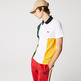 pôle en coton stretch color-block homme lacoste