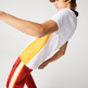 pôle en coton stretch color-block homme lacoste
