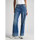 jeans femme pepe jeans loose st jeans uhw fade