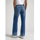 jeans femme pepe jeans loose st jeans uhw fade