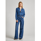 jeans femme pepe jeans wide leg jeans uhw utility