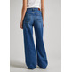 jeans femme pepe jeans wide leg jeans uhw utility