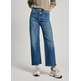 jeans femme pepe jeans straight jeans uhw
