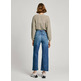 jeans femme pepe jeans straight jeans uhw
