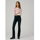 jeans femme pepe jeans flare hw dion