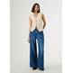 jeans femme  pepe jeans wide leg jeans uhw jaimy