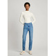 jeans femme pepe jeans slim jeans uhw sparkle