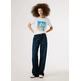 jeans femme pepe jeans loose jogger mw eva