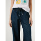 jeans femme pepe jeans loose jogger mw eva