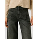 jeans femme pepe jeans wide leg hw archive blk