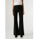 jeans femme  pepe jeans flare hw willa blk