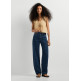 jeans femme  pepe jeans eden hw straight dark stonewas