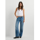 jeans femme  pepe jeans loose straight lw nicky