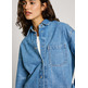 chemise femme pepe jeans overshirt glitter