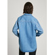 chemise femme pepe jeans overshirt glitter