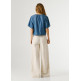 chemise femme  pepe jeans cleo tencel shirt