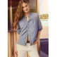 chemise femme  pepe jeans livia striped
