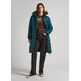 manteau femme  pepe jeans may long