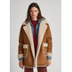 manteau femme  pepe jeans rose