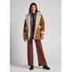 manteau femme  pepe jeans rose