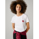 t-shirt femme  pepe jeans brule
